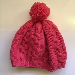 Pink Beanie with PomPom